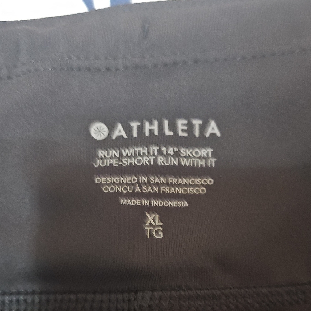 Athleta Charcoal Skort